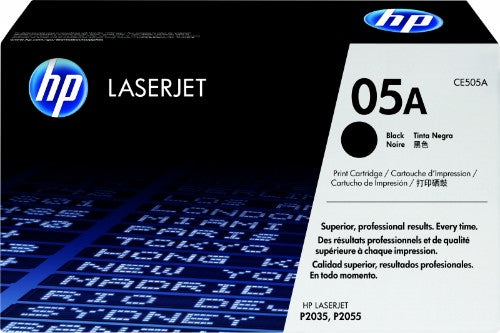 HP 05A Black Original LaserJet Toner Cartridge