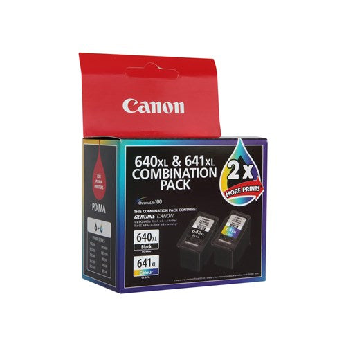 Canon PG-640XL + CL-641XL ink cartridge 2 pc(s) Original High (XL) Yield Black, Cyan, Magenta, Yellow