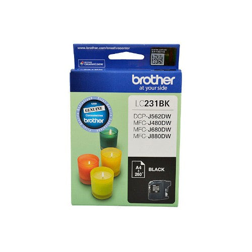Brother LC231BK ink cartridge 1 pc(s) Original Black