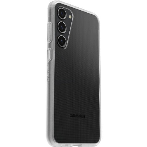 OtterBox React Case for Galaxy S23+ , Shockproof, Drop proof, Ultra-Slim, Protective Thin Case, Tested to Military Standard, Antimicrobial Protection, Clear