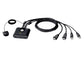 ATEN 2-Port USB FHD HDMI Cable KVM Switch