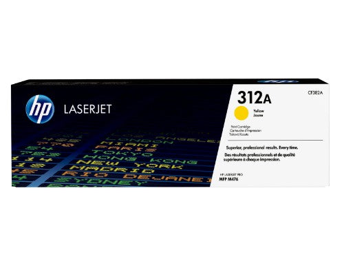 HP 312A Yellow LaserJet Toner Cartridge