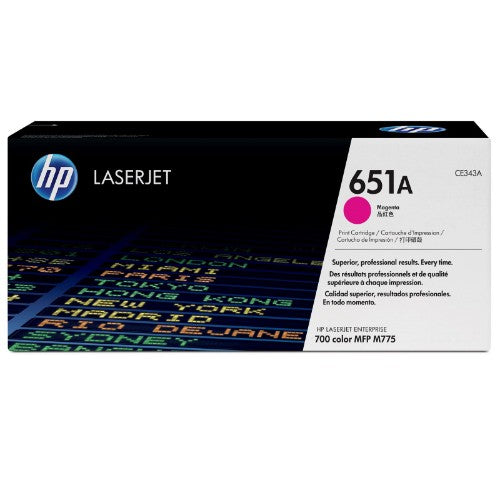 HP 651A Magenta Original LaserJet Toner Cartridge