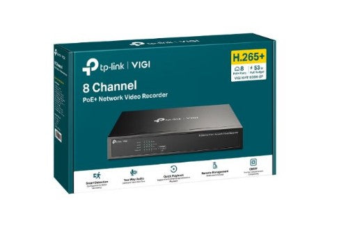 TP-Link VIGI NVR1008H-8P Black