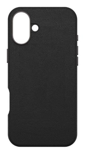 OtterBox Symmetry Series Cactus Leather for MagSafe for iPhone 16 Plus, Noir Ash