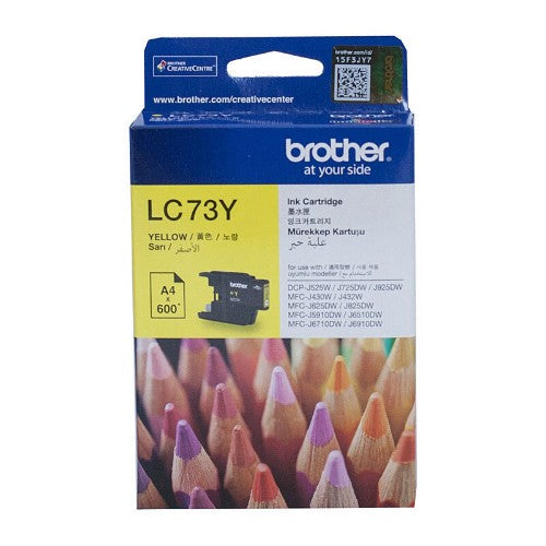 Brother LC73Y ink cartridge 1 pc(s) Original Yellow