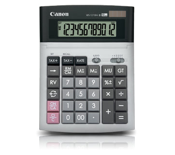 Canon WS1210 Hi II calculator Desktop Display Silver