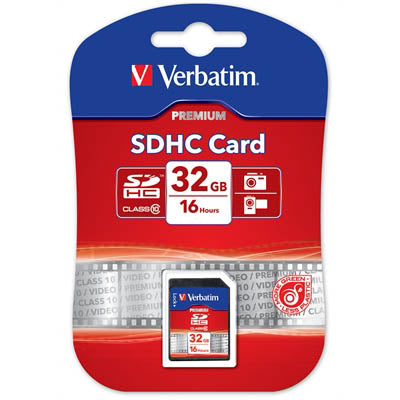 Verbatim Premium 32 GB SDHC Class 10