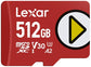 Lexar LMSPLAY512G-BNSNG memory card 512 GB MicroSDXC UHS-I Class 10