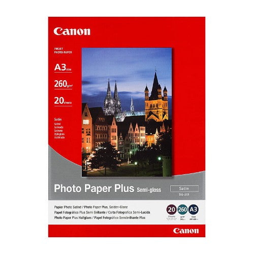 Canon SG-201 Semi-Gloss Photo Paper Plus A3 - 20 Sheets