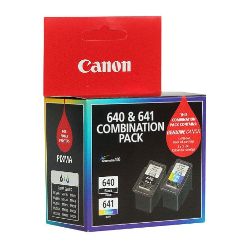 Canon PG-640 + CL-641 ink cartridge 2 pc(s) Original Standard Yield Black, Cyan, Magenta, Yellow