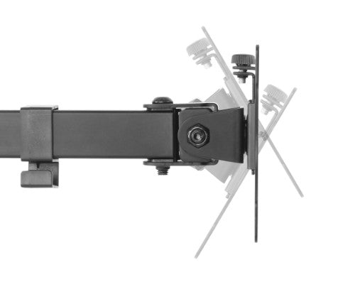 Brateck LDT12-C1M2KN notebook stand Notebook & monitor arm Black