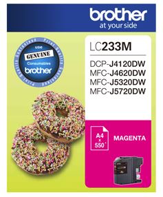 Brother LC233M ink cartridge 1 pc(s) Original Magenta