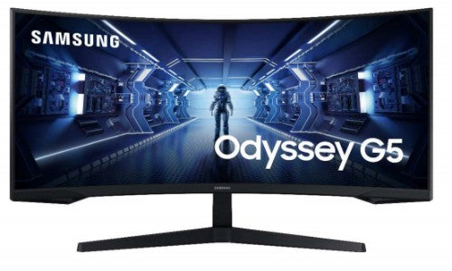 Samsung G5 computer monitor 86.4 cm (34") 3440 x 1440 pixels UltraWide Quad HD LCD Black