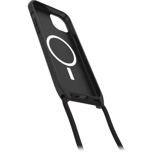 OtterBox React Series Necklace MagSafe for iPhone 15 Plus, Black