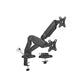 Brateck MABT-LDT13-C024 monitor mount / stand 81.3 cm (32") Black Desk