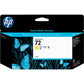 HP 72 130-ml Yellow DesignJet Ink Cartridge