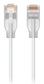 Ubiquiti UACC-Cable-Patch-EL-3M-W networking cable Translucent, White Cat6