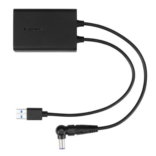 Targus ACA42AUZ cable gender changer USB 3.0 Type A, 3.5 mm USB Type C Black
