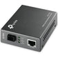 TP-Link MC111CS network media converter 100 Mbit/s Single-mode Black
