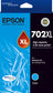 Epson 702XL ink cartridge High (XL) Yield Cyan
