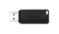 Verbatim PinStripe - USB Drive 64 GB - Black