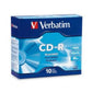 Verbatim CD-R 80MIN 700MB 52X Branded 10pk Slim Case 10 pc(s)