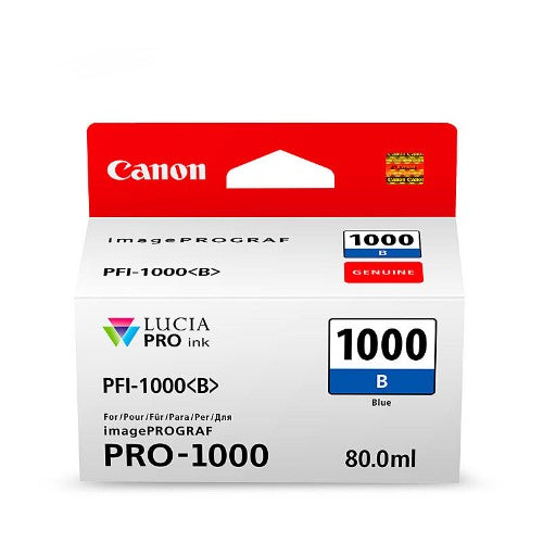 Canon PFI-1000B Blue Ink Cartridge