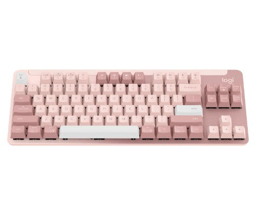 Logitech 920-011220 keyboard Office RF Wireless + Bluetooth QWERTY English Rose
