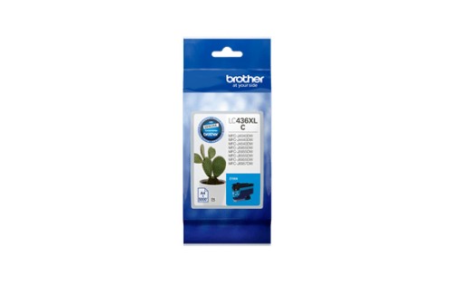 Brother LC436XLC ink cartridge 1 pc(s) Original Cyan