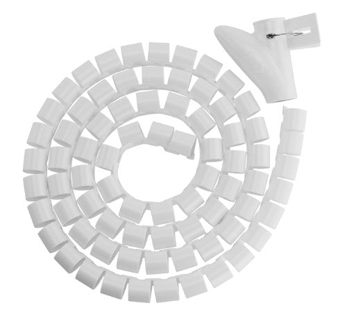 Brateck HC-25-W cable organizer Universal Cable sleeve White 1 pc(s)
