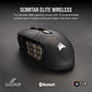 Corsair SCIMITAR ELITE WIRELESS mouse Gaming Right-hand RF Wireless + Bluetooth + USB Type-C Optical 26000 DPI