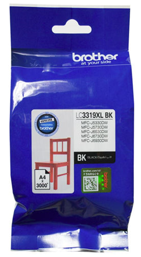 Brother LC3319XLBK ink cartridge 1 pc(s) Original High (XL) Yield Black