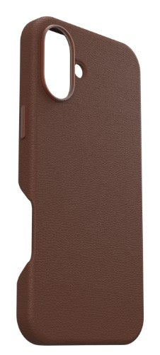 OtterBox Symmetry Series Cactus Leather for MagSafe for iPhone 16 Plus, Rich Adobe