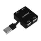 MBeat USB-UPH110K interface hub USB 2.0 480 Mbit/s Black