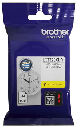 Brother LC3329XLY ink cartridge 1 pc(s) Original Yellow