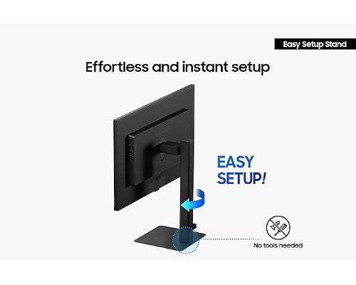 Samsung LS24D600UEEXXY computer monitor 61 cm (24") 2560 x 1440 pixels Quad HD LED Black