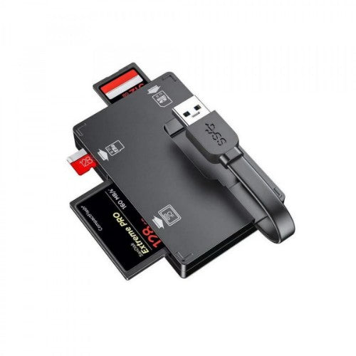 Simplecom CR309 card reader USB 3.2 Gen 1 (3.1 Gen 1) Black