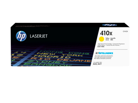 HP 410X High Yield Yellow Original LaserJet Toner Cartridge