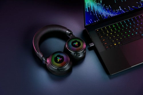 Razer Kraken V4 Headset Wireless Head-band Gaming USB Type-A Bluetooth Black