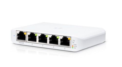 Ubiquiti UniFi Switch Flex Mini (3-pack) Managed Gigabit Ethernet (10/100/1000) Power over Ethernet (PoE) White