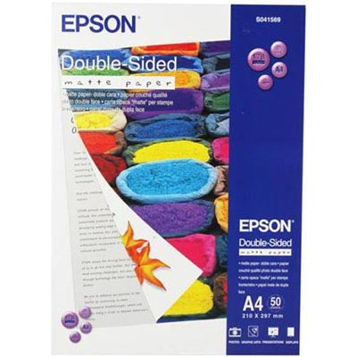 Epson Double Sided Matte Paper - A4 - 50 Sheets