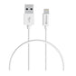 Verbatim 66581 lightning cable 1 m White