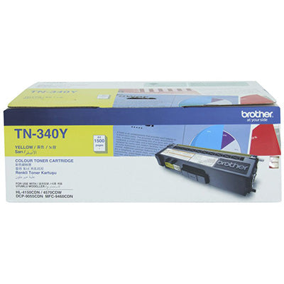 Brother TN-340Y toner cartridge 1 pc(s) Original Yellow