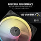 Corsair iCUE LINK LX120-R RGB Computer case Fan 12 cm Black 3 pc(s)