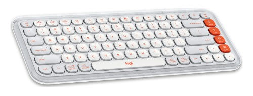 Logitech POP Icon Keys keyboard Universal Bluetooth QWERTY English Orange, White