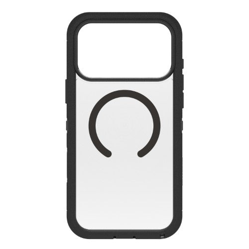 OtterBox Defender Pro XT Clear Series for Apple iPhone 17 Pro Max, transparent/black