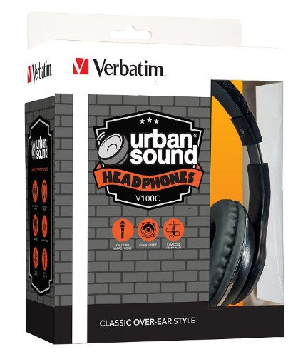 Verbatim Classic Headset Wired Head-band Music Black