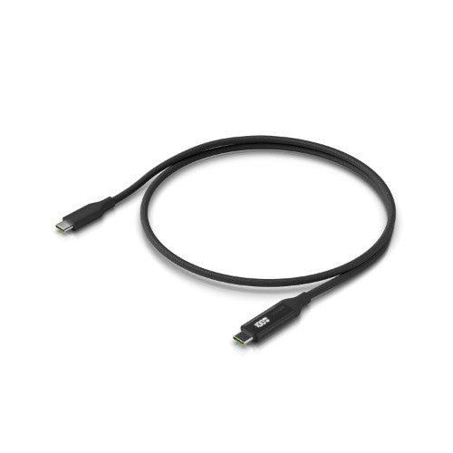 Ubiquiti UACC-Cable-USB-100W-0.3M-BK USB cable USB C Black, Grey