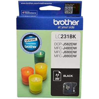 Brother LC231BK ink cartridge 1 pc(s) Original Black